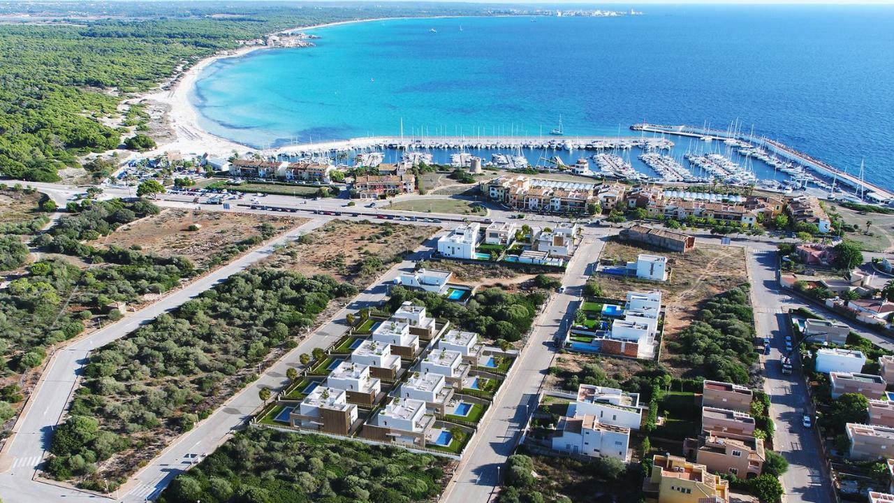 Casa De Lujo Frente A La Playa De Es Trenc Villa Sa Ràpita Eksteriør bilde